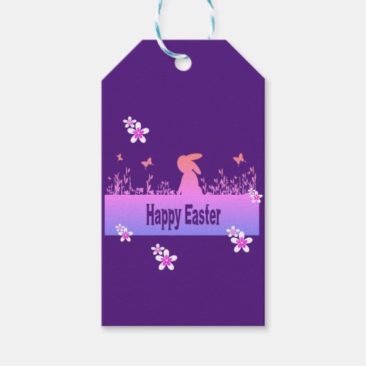 happy Easter,dreamy hare Geschenkanhänger (Vorderseite)