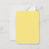 Happy Easter Egg Bunny & Blue Muscari Blume Mitteilungskarte (Rückseite)