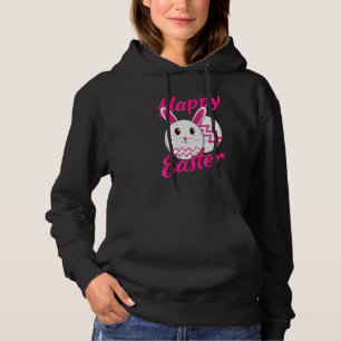 Happy Easter Egg Bunny Rabbit Ear Lovely Girl Kind Hoodie