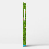 happy Easter Egg Bunny rabbit kawaii grass Case-Mate iPhone Hülle (Rückseite / Links)