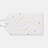 Happy Easter Egg Holiday Geschenkanhänger (Rückseite Horizontal)