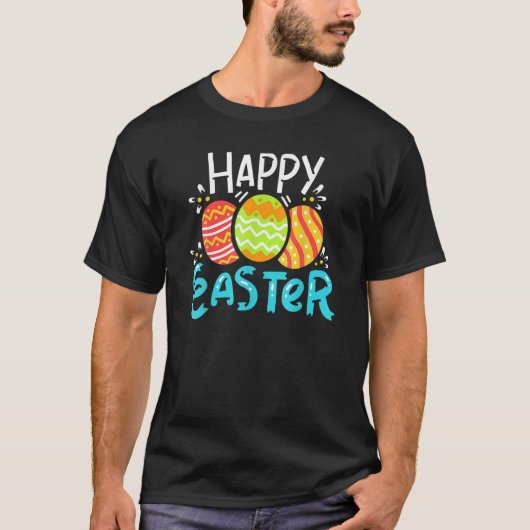 Happy Easter Egg Hunt Funny Oster Christliches T-S T-Shirt (Vorderseite)