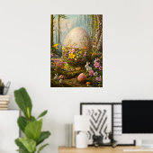 Happy Easter Egg Hunt Poster (Heimbüro)