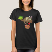 Happy Easter Egg Hunt With Sloth T-Shirt (Vorderseite)
