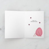 Happy Easter Egg in Hiding | Spring Scene Karte (Innenseite)