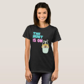 Happy Easter Egg Time To Hunt Cute Bunny Ears Sist T-Shirt (Vorne ganz)