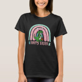 Happy Easter Egg Y'all Rainbow  rex T-Shirt (Vorderseite)