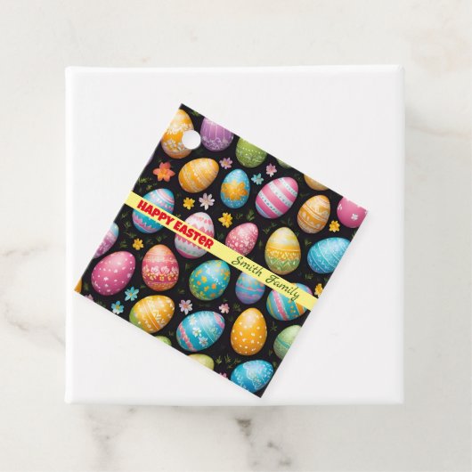 Happy Easter Eggs Collection Geschenkanhänger (Beispiel)