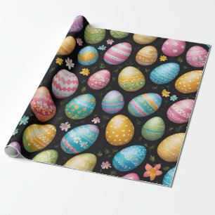 Happy Easter Eggs Collection Geschenkpapier