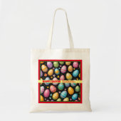 Happy Easter Eggs Collection Tragetasche (Vorne)