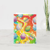 Happy Easter Eggs Festive Pattern (Rückseite)