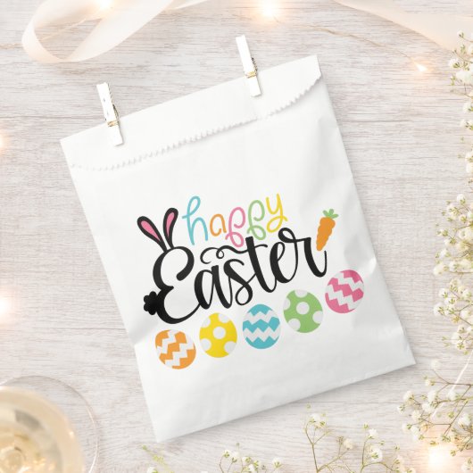 Happy Easter Eggs Geschenktütchen (Ausgeschnitten)