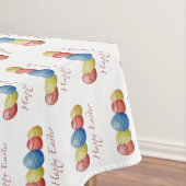 Happy Easter Eggs Tablecloth - farbenfroh festlich Tischdecke (Beispiel)