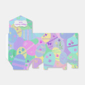 Happy Easter Eier Design Geschenkschachtel (Ungefaltet)