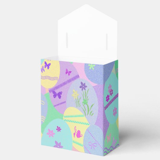 Happy Easter Eier Design Geschenkschachtel (Geöffnet)