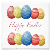 Happy Easter Eier Fotodruck (Vorne)