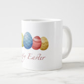 Happy Easter Eier Jumbo-Tasse (Vorderseite Rechts)