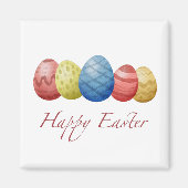Happy Easter Eier Magnet (Vorne)
