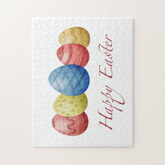 Happy Easter Eier Puzzle (Vertikal)