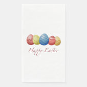Happy Easter Eier Serviette (Vorderseite)