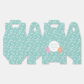 Happy Easter Eigen Jagd türkis Hand gezeichnet Geschenkschachtel (Ungeklappt)