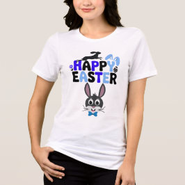 Happy Easter, Family Holiday  Tri-Blend Shirt