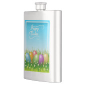 "HAPPY EASTER" - FARBHAFTE OSTEREIER FLACHMANN (Links)