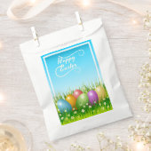 "HAPPY EASTER" - FARBHAFTE OSTEREIER GESCHENKTÜTCHEN (Ausgeschnitten)