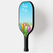 "HAPPY EASTER" - FARBHAFTE OSTEREIER PICKLEBALL SCHLÄGER (Links)