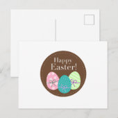 Happy Easter Feiertagspostkarte (Vorne/Hinten)