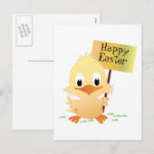 Happy Easter Feiertagspostkarte (Vorne/Hinten)