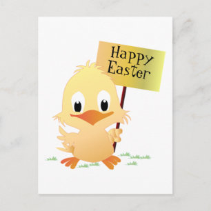 Happy Easter Feiertagspostkarte