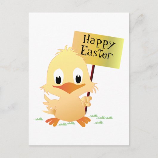 Happy Easter Feiertagspostkarte (Vorderseite)