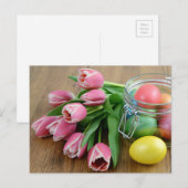 Happy Easter Feiertagspostkarte (Vorne/Hinten)