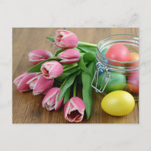 Happy Easter Feiertagspostkarte