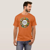 Happy Easter – Festive Egg Wreath camiseta T-Shirt (Vorne ganz)