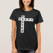 Happy Easter for  of Crosswords Puzzles Him Her T-Shirt (Vorderseite)