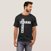 Happy Easter for of Crosswords Puzzles Him Her T-Shirt (Vorne ganz)