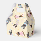 Happy Easter French Bulldogs Geschenkschachtel (Rückseite)