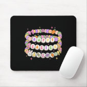 Happy Easter Freundschaft Bracelet Ostern Bunny Eg Mousepad (Mit Mouse)