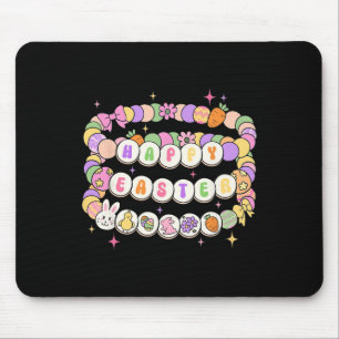 Happy Easter Freundschaft Bracelet Ostern Bunny Eg Mousepad