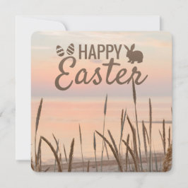 Happy Easter from the Lowcountry Beach Dunes Feiertagskarte