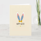 Happy Easter Fun Ears Card Karte (Vorderseite)