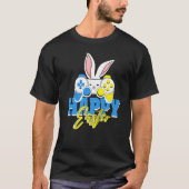 Happy Easter Gamer Bunny Rabbit Gaming Controller T-Shirt (Vorderseite)