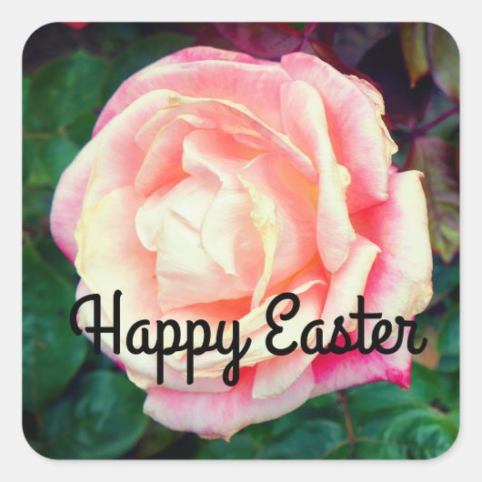 Happy Easter Gemini Rose #1 Stickers (Vorderseite)