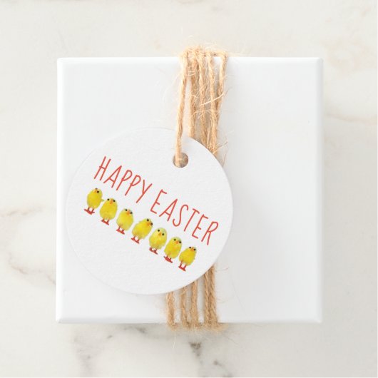 Happy Easter Geschenkanhänger (Beispiel)