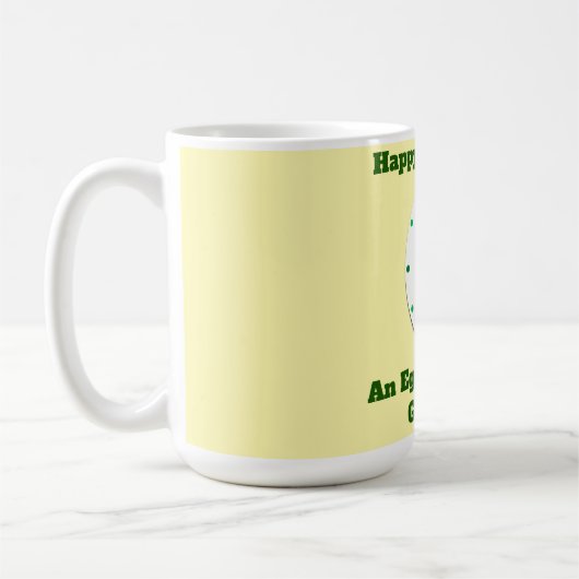 Happy Easter Girlfriend Tasse (Links)