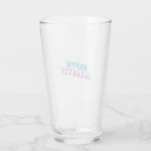 Happy Easter Glass Tumbler (Rückseite)