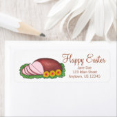 Happy Easter Glazed Ham Feinschmecker Address Labe (Insitu)