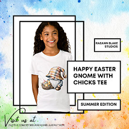 Happy Easter Gnome mit Chicks T - Shirt